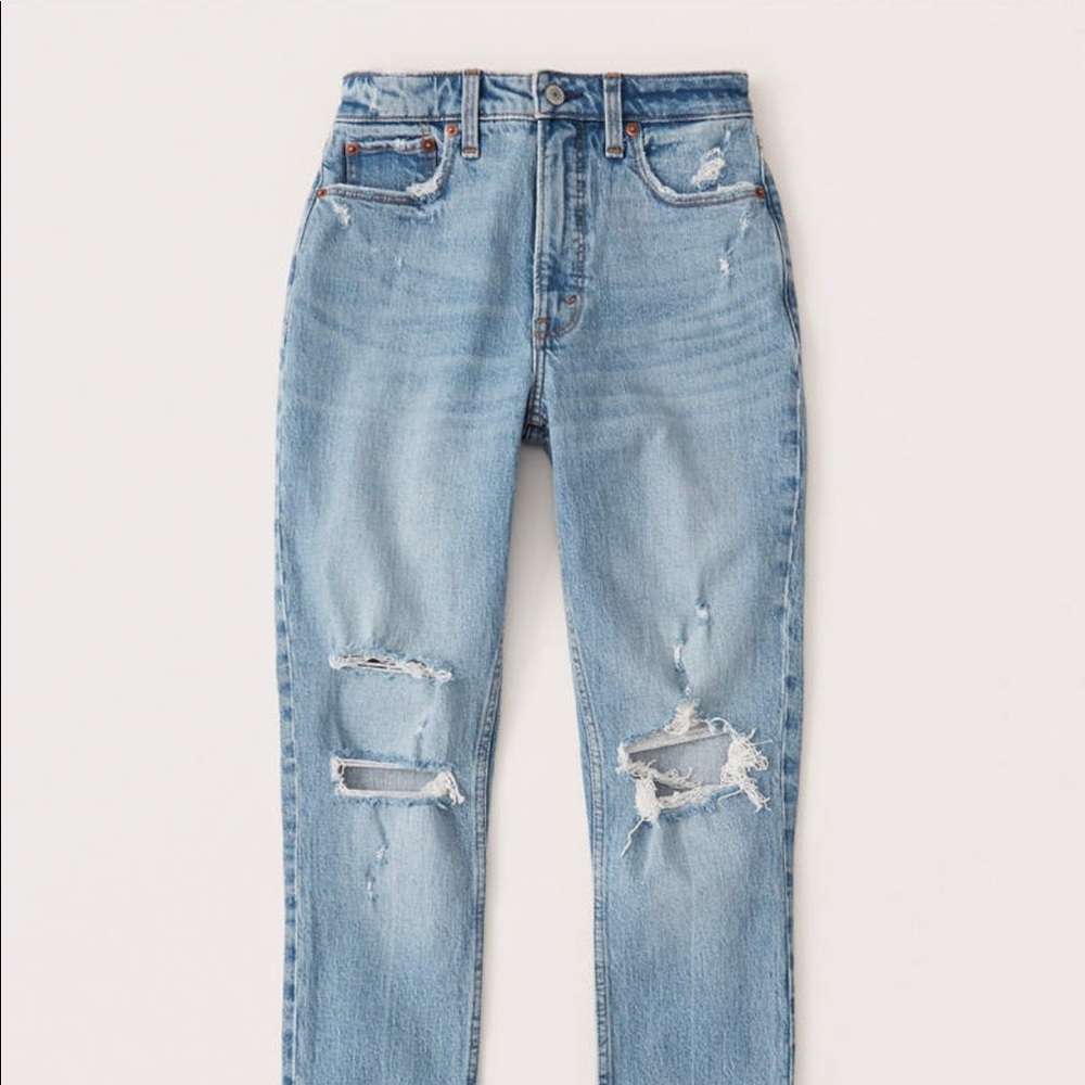 COPY - Abercrombie & Fitch. Curve Love high rise …